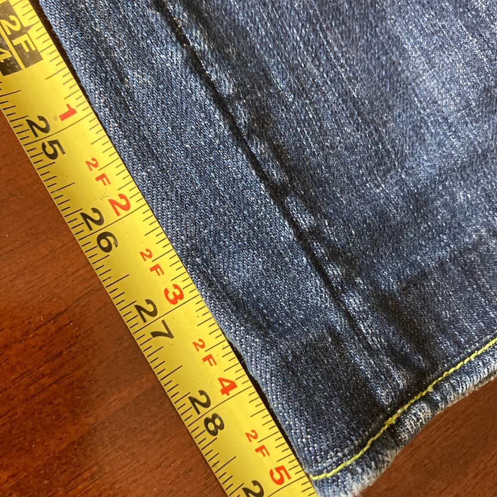 Victoria Beckham Dark Blue Straight Leg Jeans - Picture 7 of 9